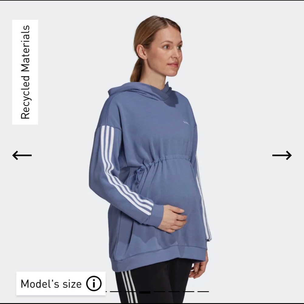 Adidas maternity hoodie